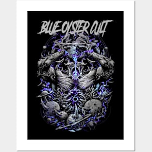 BLUE OYSTER CULT BAND DESIGN Posters and Art